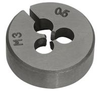 Loops M3 x 0.5mm Metric Split Die - Quality Steel - Bar / Bolt Threading Bit & Case in Metallics Loops Metallics