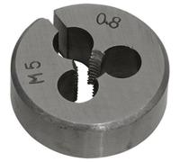 Loops M5 x 0.8mm Metric Split Die - Quality Steel - Bar / Bolt Threading Bit & Case in Metallics Loops Metallics