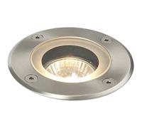 Loops Marine Grade IP65 Round Ground Light - 50W GU10 Reflector - Stainless Steel in Metallics Loops Metallics