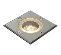 Loops Marine Grade IP65 Square Ground Light - 50W GU10 Reflector - Stainless Steel in Metallics Loops Metallics