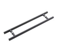Loops Matt Black Back To Back Pull Handle 600mm - Stylish And Durable - Door Handle