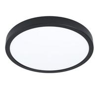 Loops Modern Black Round Led Ceiling Light For Indoor Spaces - Contemporary Design