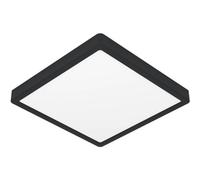 Loops Modern Black Square Ceiling Light - Led Indoor Fixture For Contemporary Homes