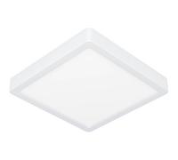 Loops Modern Square Led Ceiling Light - Stylish White Semi Flush Fixture For Indoor Spaces