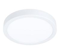Loops Modern White Round Led Ceiling Light - Stylish Indoor Semi-Flush Lighting