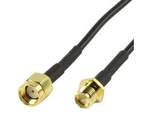 Loops OFFICIAL - 2M SMA Reverse Polarity Male to Female Cable - WiFi Router Antenna Extension