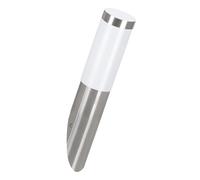 Loops Offset IP44 Outdoor Wall Light Stainless Steel 1 x 12W E27 Bulb Porch Lamp in Metallics Loops Metallics