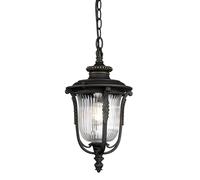 Loops Outdoor IP44 1 Bulb Wall Light Lantern Rubbed Bronze LED E27 150W Loops Multicolor