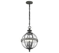 Loops Outdoor IP44 3 Bulb Chain Lantern Londonderry LED E14 60W Loops Multicolor