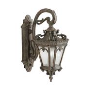 Loops Outdoor IP44 Twin Wall Light Londonderry LED E14 60W d01833 Loops Multicolor