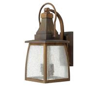 Loops Outdoor IP44 Twin Wall Light Sconce Sienna LED E14 60W Bulb External d01400 Loops Multicolor