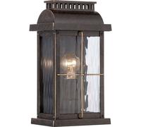 Loops Outdoor IP44 Wall Light Imperial Bronze LED E27 60W d02190 Loops Multicolor