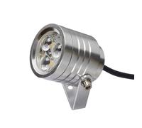 Loops Outdoor IP54 3 Bulb Wall Light Anodised Aluminium LED 1W d01114 Loops Multicolor
