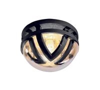 Loops Outdoor IP54 Wall Light Graphite LED E27 100W d01054 Loops Multicolor