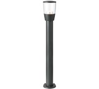 Loops Outdoor Post Bollard Light Anthracite 1m LED Garden Driveway Foot Path Lamp Loops Multicolor