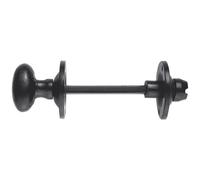 Loops Oval Thumbturn Lock With Coin Release Handle 32 70mm Spindle Black Antique