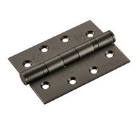 Loops PAIR 102 x 76 x 3mm 13 Ball Bearing Hinge Matt Bronze Interior Door Loops Multicolor