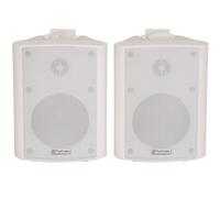 Loops Pair 6.5" 2 Way Stereo Speakers 120W 8Ohm White Background Wall Mounted Hi Fi