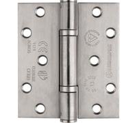 Loops Pair Grade 13 Heavy Duty Thrust Bearing Hinge - 100 X 89mm Satin Stainless Steel