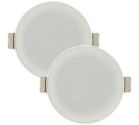 Loops PAIR of 3" Mini Low Profile Ceiling Speaker 8 OHM 2 Way Compact Mount Slim Line