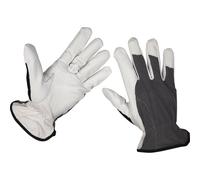 Loops PAIR PREMIUM Cool Hide Gloves - Extra Large - Full Grain Cowhide - Breathable Loops Multicolor One Size