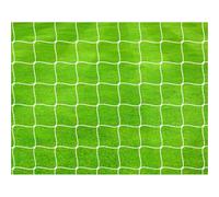 Loops Pair Pro 4mm Braided Football Goal Net - 24 X 8 Feet 11 A Side Full Size Outdoor
