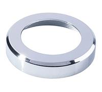 Loops PAIR Screw On Rose Cover Plates - 50mm Diameter, 10mm Depth - Chrome | Front & Back Roses, Square to Round Conversion"}[{"Geo": "US