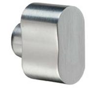 Peanut Shaped Thumbturn to Suit Cylinder 28 x 23.5 x 15mm Satin Chrome