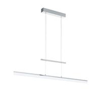 Loops Pendant Light Colour Chrome Shade Satined Plastic Bulb LED 2x12.5W Included Loops Multicolor