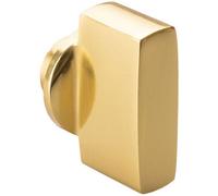 Loops Polished Brass Large Cylinder Thumbturn Adapter - Twist Turn