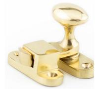 Loops Polished Brass Showcase Catch 51mm For Cabinets - Cupboard Door Catch