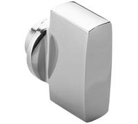 Loops Polished Chrome Large Cylinder Thumbturn Adapter - Twist Turn