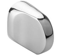 Loops Polished Chrome Rounded Tall & Slim Cylinder Thumbturn Adapter - Twist Turn