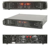 Loops Powerful 2000W Stereo Power Amplifier 2 Ohm Studio Amp For Large Speaker Systems