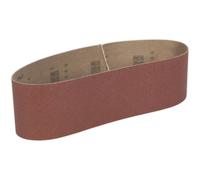 Loops PREMIUM 100mm x 915mm Sanding Belt - 60 Grit Aluminium Oxide Cloth Backed Loop Loops Multicolor