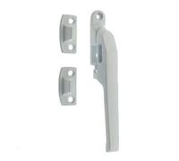 Loops Premium 124mm White Non-Lockable Casement Fasteners For Modern Windows - Window Handle