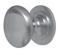 Loops Premium 38mm Satin Nickel Cupboard Knob for Stylish Home Decor - Kitchen Cabinet Knob