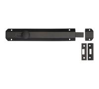 Loops Premium Architectural Slide Door Bolts 200X35mm In Elegant Matt Black Finish - Door Bolt Lock