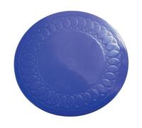 Loops Premium Blue Silicone Rubber Anti-Slip Coasters - 14Cm Round, Dishwasher Safe