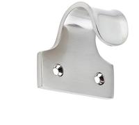 Loops Premium Brass Sash Lifts In Satin Nickel Finish - 50mm - Window Fastener