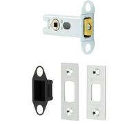 Loops Premium Heavy Duty Tubular Deadbolts - 64mm Polished Stainless Steel For Ultimate Security - Door Bolt