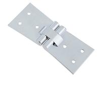Loops Premium Polished Chrome Counter Flap Hinge 99mm X 40mm - Lift Up Bar Hatch