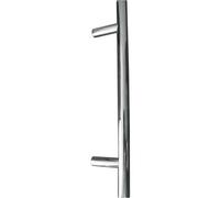 Loops Premium Polished Stainless Steel T Bar Cabinet Handle - 655X12mm - Kitchen Drawer Pull Handle