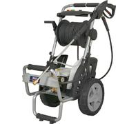Loops Premium Pressure Washer with Total Stop System & Nozzle Set - 10m Hose - 150bar Loops Multicolor