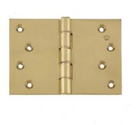 Loops Premium Projection Hinge 102X151X3.5mm In Polished Brass Finish - Door Hinges