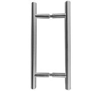Loops Premium Satin Stainless Steel 32mm Pull Handle For B2B Fixing - 1200X32X1000mm - Door Handle