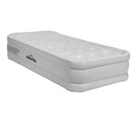 Loops Premium Single Inflatable High Raised Air Bed With 230V Electric Pump For Camping And Home Use