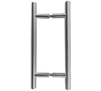 Loops Premium Stainless Steel 25mm Pull Handle For B2B Fixing - Sleek Satin Finish - Door Handle