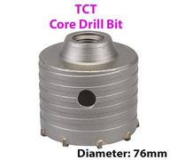 Loops PRO 76mm (2.99") TCT Core Drill Bit Tile Marble Glass Brick Hole Saw Cutter in Clear Loops Clear