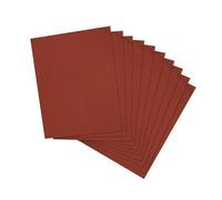 Loops QTY 10 60 Grit 230mm x 280mm Emery Cloth Sheets Metal Sanding Rust Removal Loops Multicolor